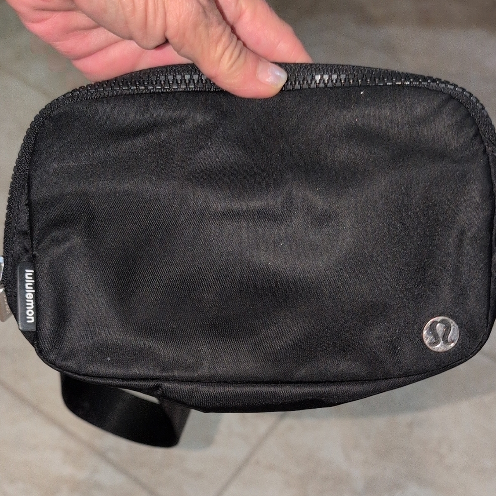 lululemon Black Belt Bag